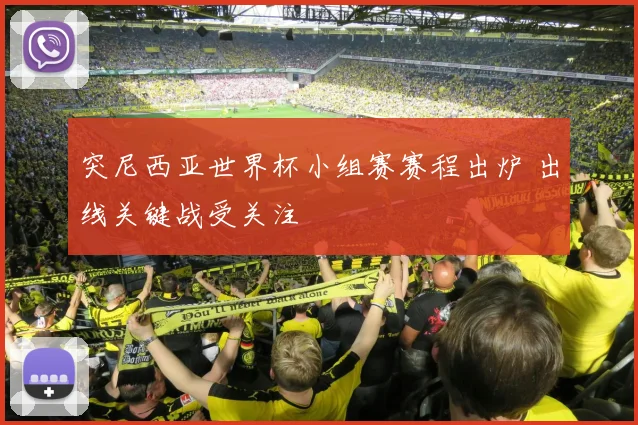突尼西亚世界杯小组赛赛程出炉 出线关键战受关注