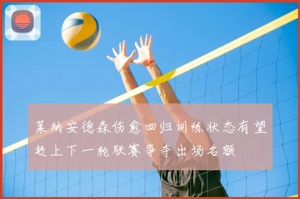 莱纳安德森伤愈回归训练状态有望赶上下一轮联赛争夺出场名额